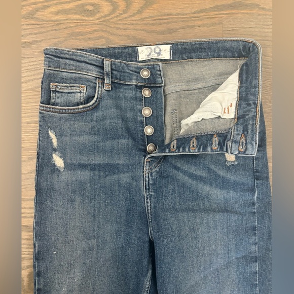 WE THE FREE Sabrina Distressed Super Skinny Jeans size 29 free people - Picture 3 of 7